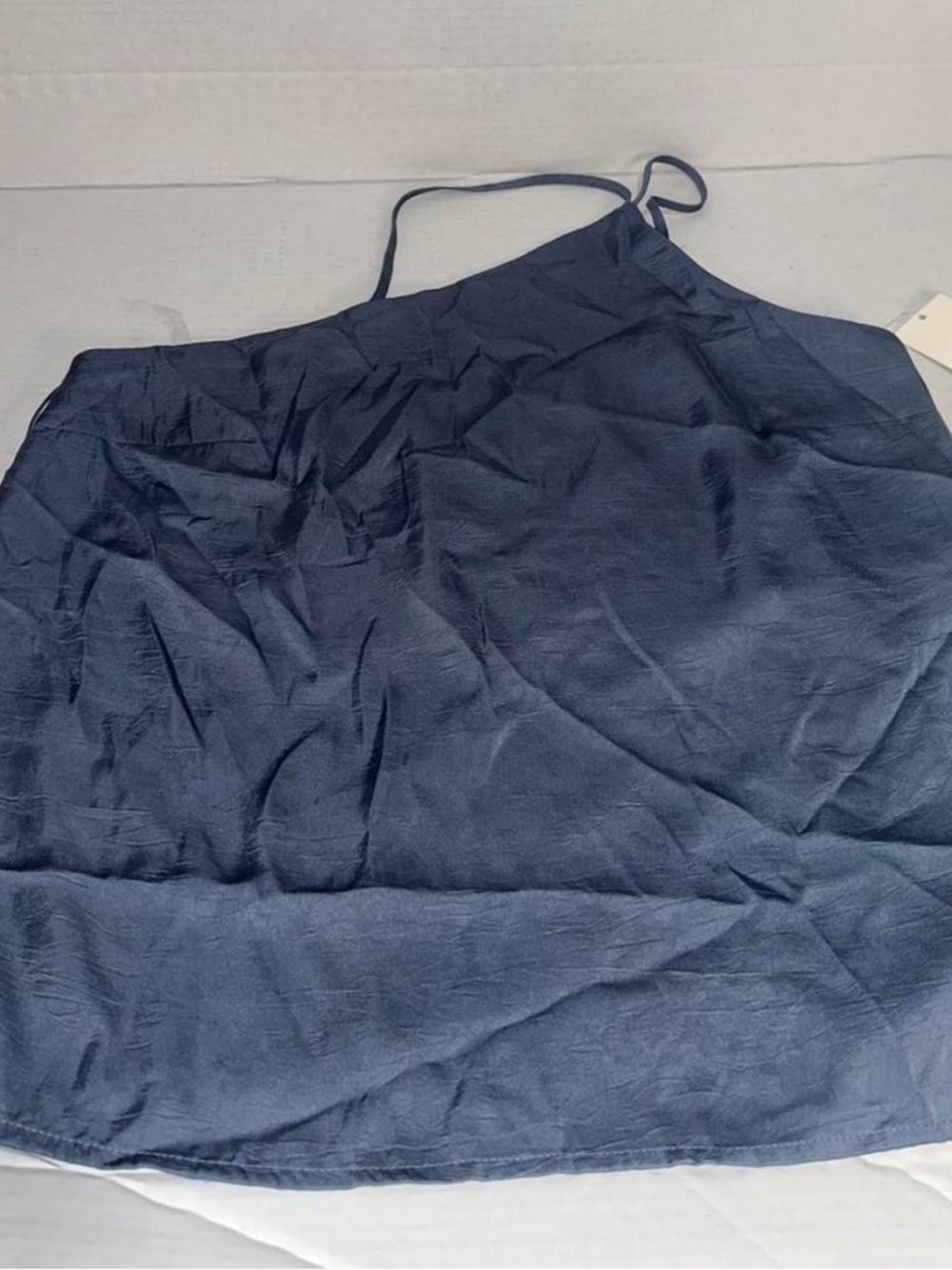 a new day Slate Blue Satin Slip top
